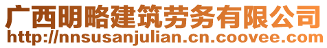 廣西明略建筑勞務有限公司