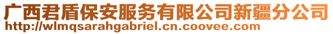 廣西君盾保安服務(wù)有限公司新疆分公司