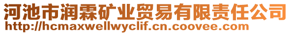 河池市潤霖礦業(yè)貿(mào)易有限責任公司