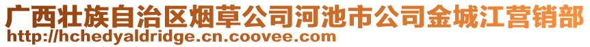 廣西壯族自治區(qū)煙草公司河池市公司金城江營(yíng)銷部