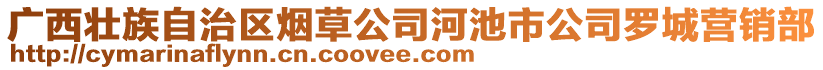 广西壮族自治区烟草公司河池市公司罗城营销部