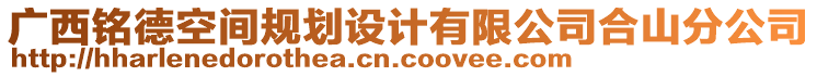 廣西銘德空間規(guī)劃設(shè)計(jì)有限公司合山分公司