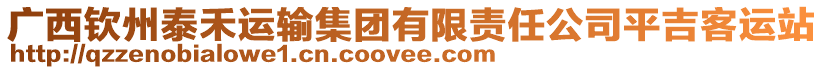 廣西欽州泰禾運(yùn)輸集團(tuán)有限責(zé)任公司平吉客運(yùn)站