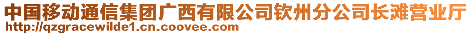 中國(guó)移動(dòng)通信集團(tuán)廣西有限公司欽州分公司長(zhǎng)灘營(yíng)業(yè)廳