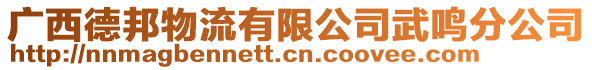 廣西德邦物流有限公司武鳴分公司