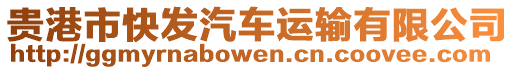 貴港市快發汽車運輸有限公司