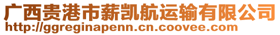 廣西貴港市薪凱航運輸有限公司