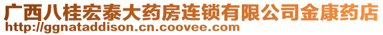 廣西八桂宏泰大藥房連鎖有限公司金康藥店