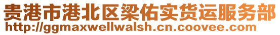 貴港市港北區(qū)梁佑實貨運服務部