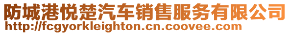 防城港悅楚汽車銷售服務(wù)有限公司