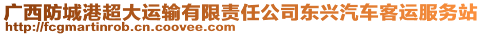 廣西防城港超大運輸有限責任公司東興汽車客運服務(wù)站