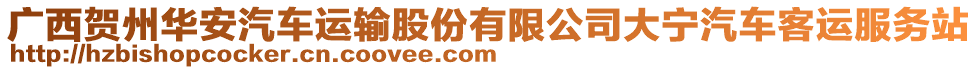 廣西賀州華安汽車運輸股份有限公司大寧汽車客運服務站