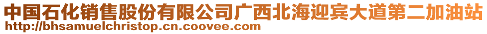 中國石化銷售股份有限公司廣西北海迎賓大道第二加油站