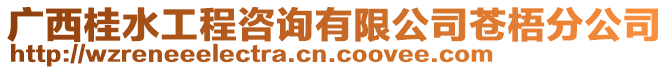 廣西桂水工程咨詢有限公司蒼梧分公司