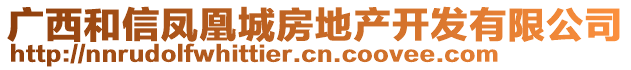 廣西和信鳳凰城房地產(chǎn)開發(fā)有限公司