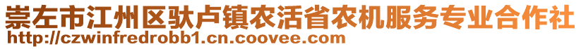 崇左市江州區(qū)馱盧鎮(zhèn)農(nóng)活省農(nóng)機(jī)服務(wù)專業(yè)合作社