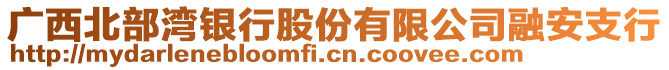 廣西北部灣銀行股份有限公司融安支行