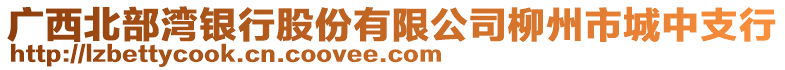 廣西北部灣銀行股份有限公司柳州市城中支行