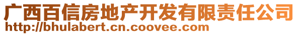 广西百信房地产开发有限责任公司