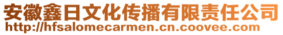 安徽鑫日文化傳播有限責任公司