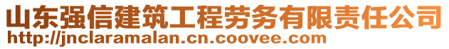 山東強(qiáng)信建筑工程勞務(wù)有限責(zé)任公司