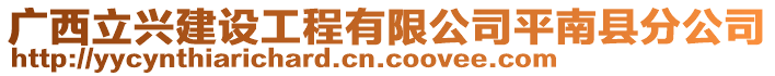 廣西立興建設(shè)工程有限公司平南縣分公司