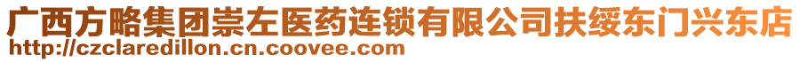 廣西方略集團崇左醫(yī)藥連鎖有限公司扶綏東門興東店