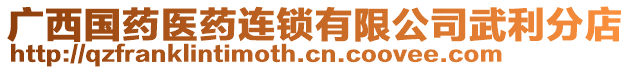 廣西國藥醫(yī)藥連鎖有限公司武利分店