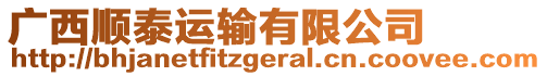 廣西順泰運(yùn)輸有限公司