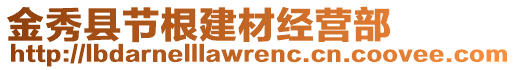 金秀縣節(jié)根建材經(jīng)營部