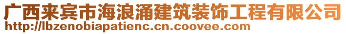 廣西來(lái)賓市海浪涌建筑裝飾工程有限公司