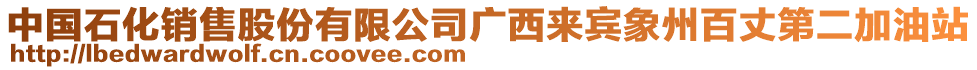 中國石化銷售股份有限公司廣西來賓象州百丈第二加油站