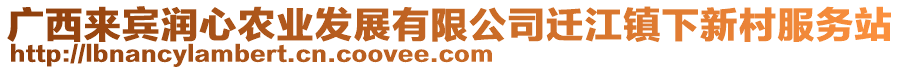 廣西來(lái)賓潤(rùn)心農(nóng)業(yè)發(fā)展有限公司遷江鎮(zhèn)下新村服務(wù)站