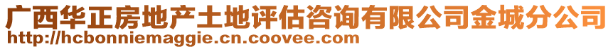 廣西華正房地產(chǎn)土地評(píng)估咨詢有限公司金城分公司