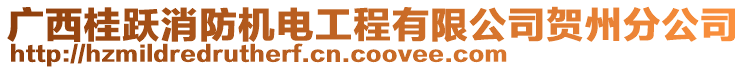 廣西桂躍消防機電工程有限公司賀州分公司