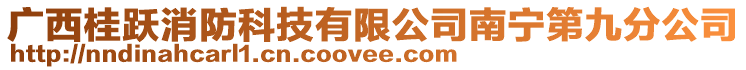 廣西桂躍消防科技有限公司南寧第九分公司