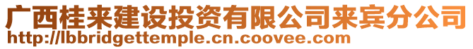 廣西桂來(lái)建設(shè)投資有限公司來(lái)賓分公司