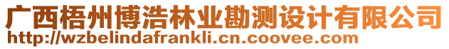 廣西梧州博浩林業(yè)勘測(cè)設(shè)計(jì)有限公司