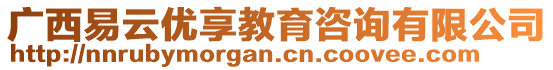 廣西易云優(yōu)享教育咨詢有限公司