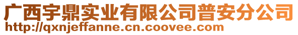 廣西宇鼎實(shí)業(yè)有限公司普安分公司