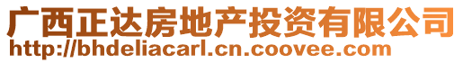 廣西正達(dá)房地產(chǎn)投資有限公司