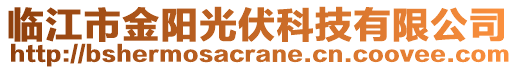 臨江市金陽光伏科技有限公司