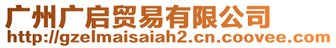 廣州廣啟貿(mào)易有限公司