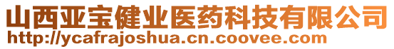 山西亞寶健業(yè)醫(yī)藥科技有限公司