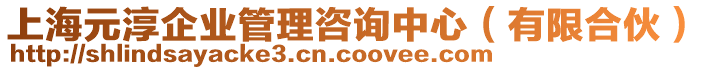 上海元淳企業(yè)管理咨詢中心（有限合伙）