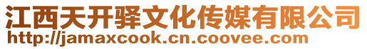 江西天開驛文化傳媒有限公司