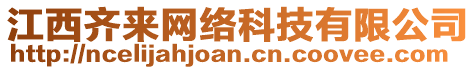 江西齊來網(wǎng)絡(luò)科技有限公司