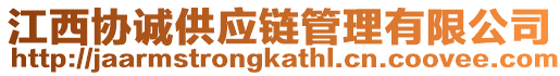 江西協(xié)誠供應(yīng)鏈管理有限公司