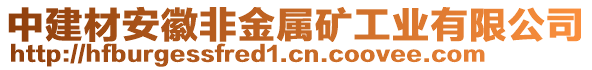 中建材安徽非金屬礦工業(yè)有限公司