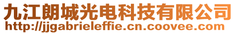 九江朗城光電科技有限公司